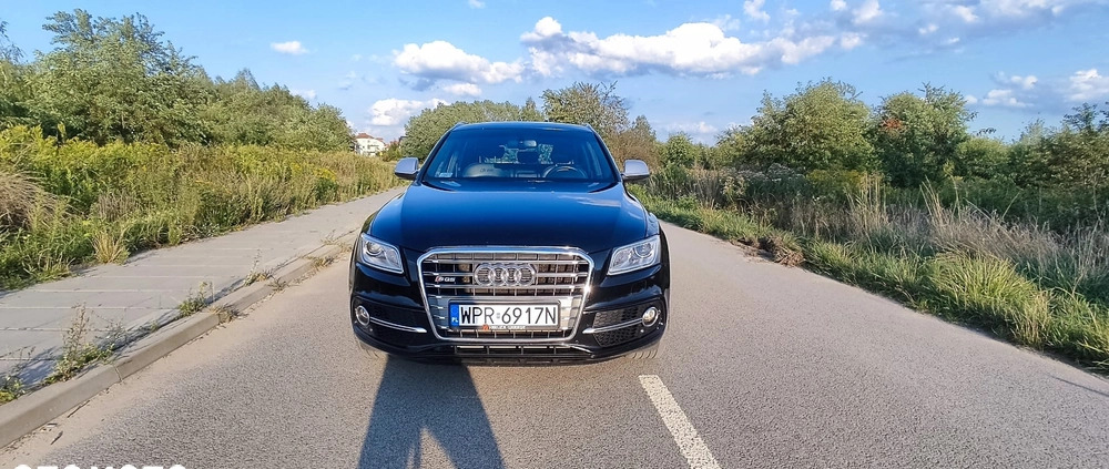 Audi SQ5 cena 84900 przebieg: 225000, rok produkcji 2014 z Marki małe 704